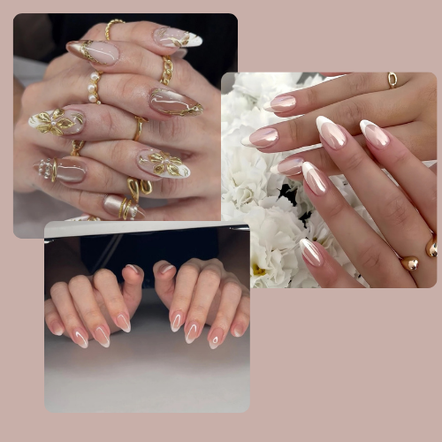 10-Piece 3D Press-On Nails | Handmade Y2K Nail Art Set with 4-in-1 Tools