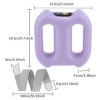 Slimming Waist and Body Shaper Fascia Massager with Dual Ring Design|Rechargeable