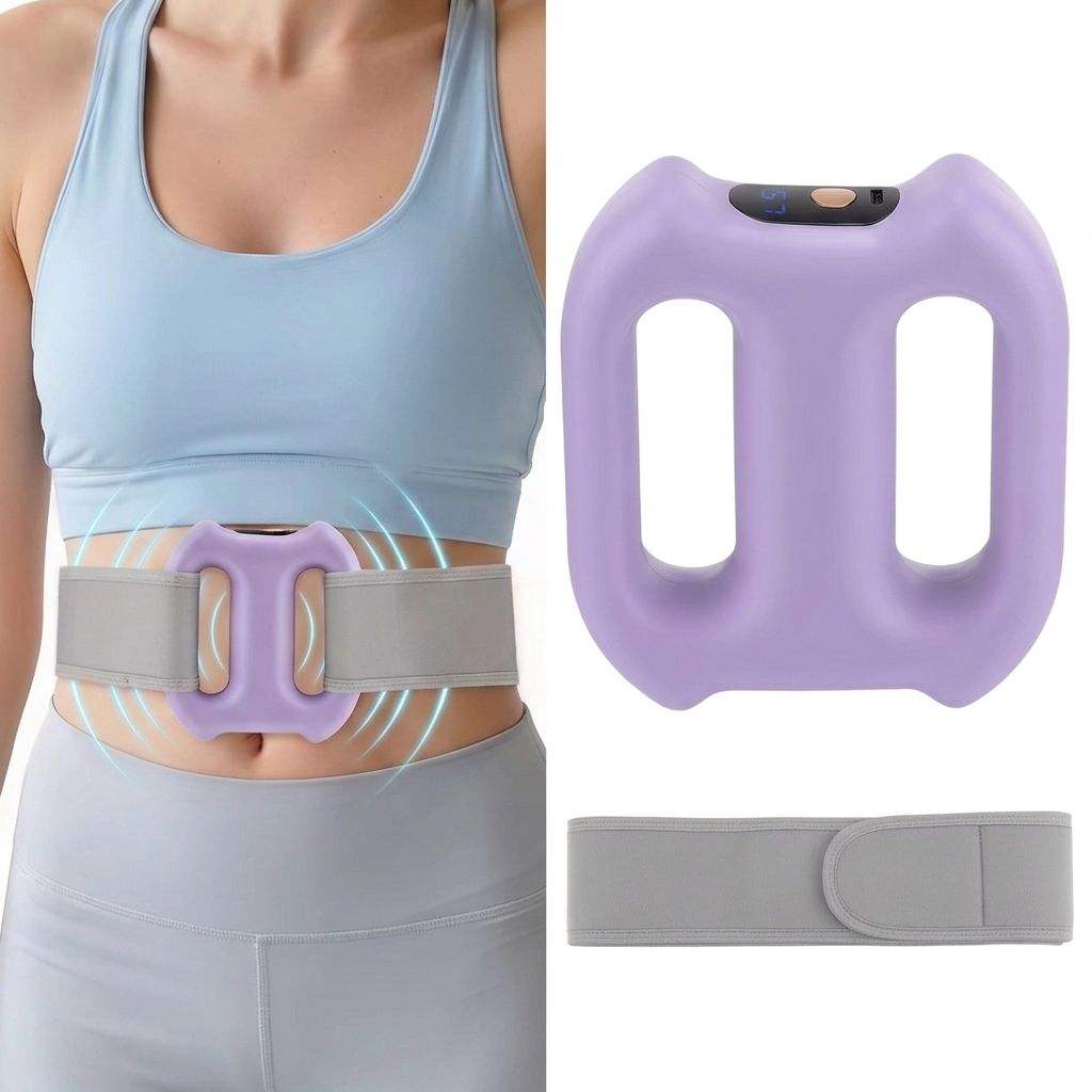 Slimming Waist and Body Shaper Fascia Massager with Dual Ring Design|Rechargeable