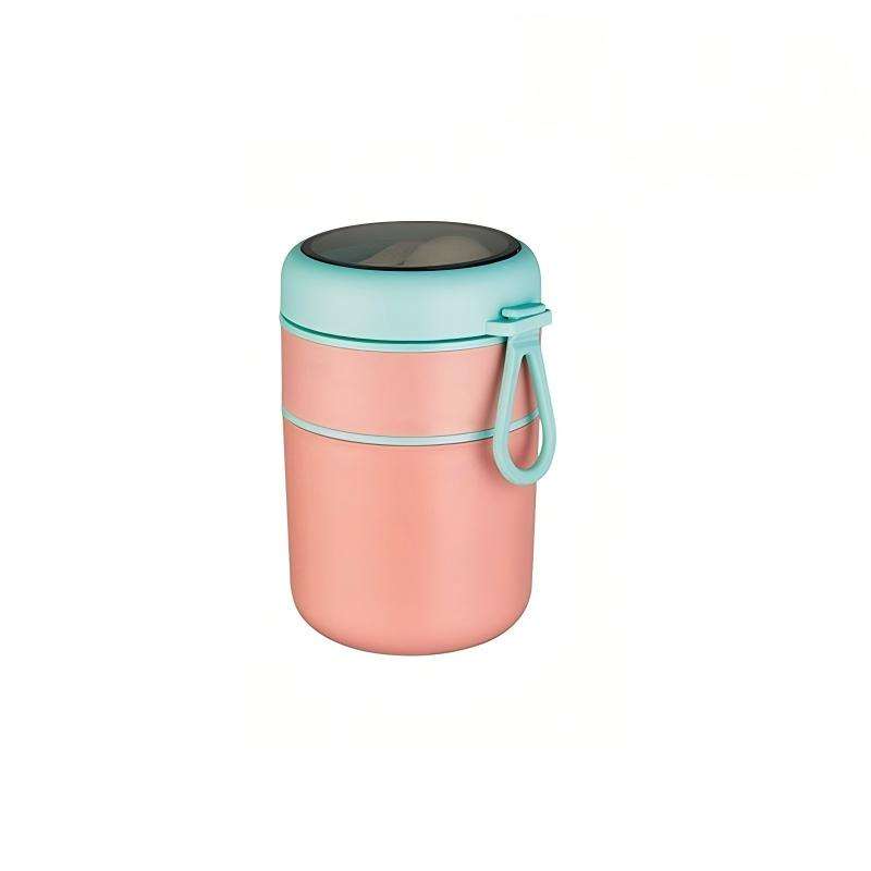 Stainless Steel 2-Tier Bento Lunch Box