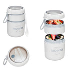 Stainless Steel 2-Tier Bento Lunch Box