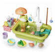 Dishwasher & Sink Kitchen Toy Set | Kids Pretend Play Toy with Water Play Washing Function