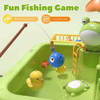 Dishwasher & Sink Kitchen Toy Set | Kids Pretend Play Toy with Water Play Washing Function