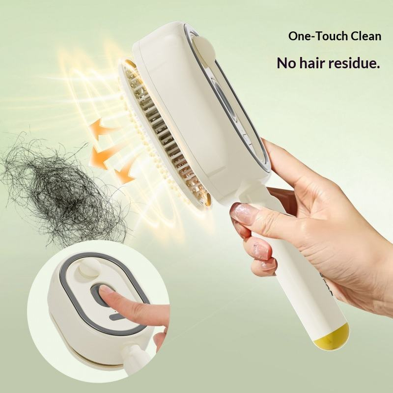 Red Light Scalp Massager Comb | USB Rechargeable Vibrating Hair & Scalp Massager
