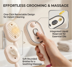Red Light Scalp Massager Comb | USB Rechargeable Vibrating Hair & Scalp Massager
