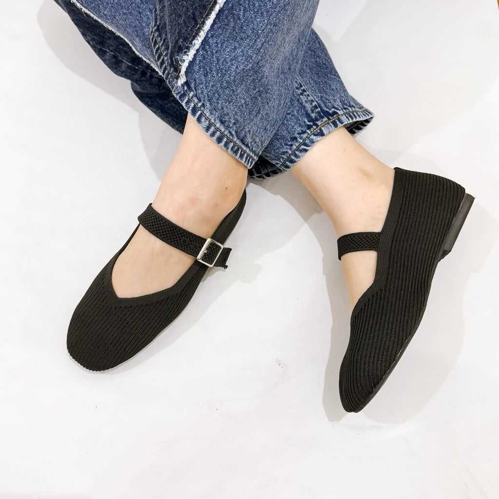 Mary Janes Knitted Doll Shoes | Lightweight Comfortable Casual Shoes