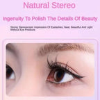 MakeUpMate100-120 Cluster False Eyelashes Self-Adhesive New Upgraded Softer Lashes Glue-Free 10-12mm
