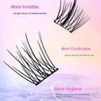MakeUpMate100-120 Cluster False Eyelashes Self-Adhesive New Upgraded Softer Lashes Glue-Free 10-12mm