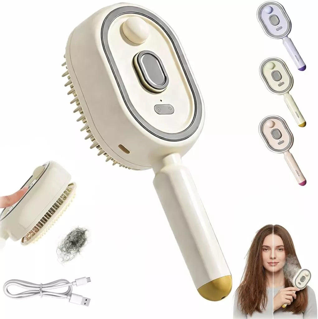 Red Light Scalp Massager Comb | USB Rechargeable Vibrating Hair & Scalp Massager
