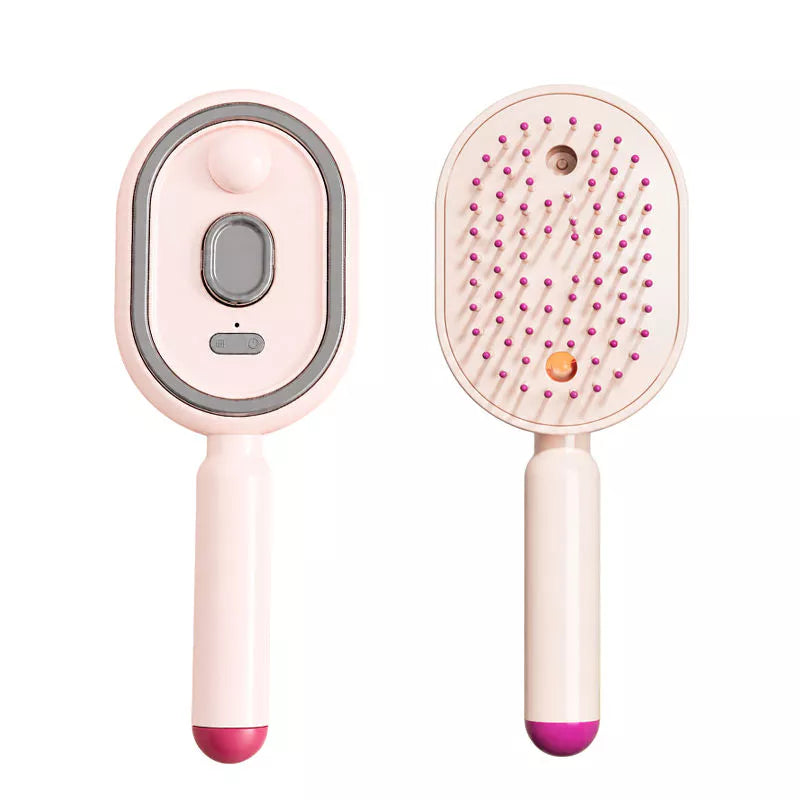 Red Light Scalp Massager Comb | USB Rechargeable Vibrating Hair & Scalp Massager